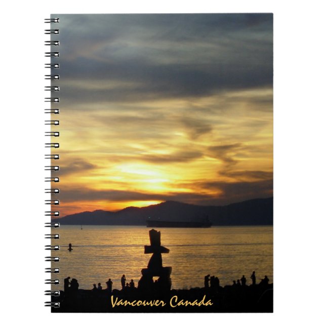 Vancouver Carnet Seascape Souvenir Journal (Devant)