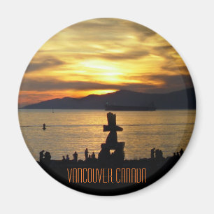 Vancouver Magnet Souvenir Sunset Beach Magnets