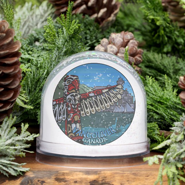 Vancouver Snow Globe Custom Vancouver Snowglobe (Hiver)