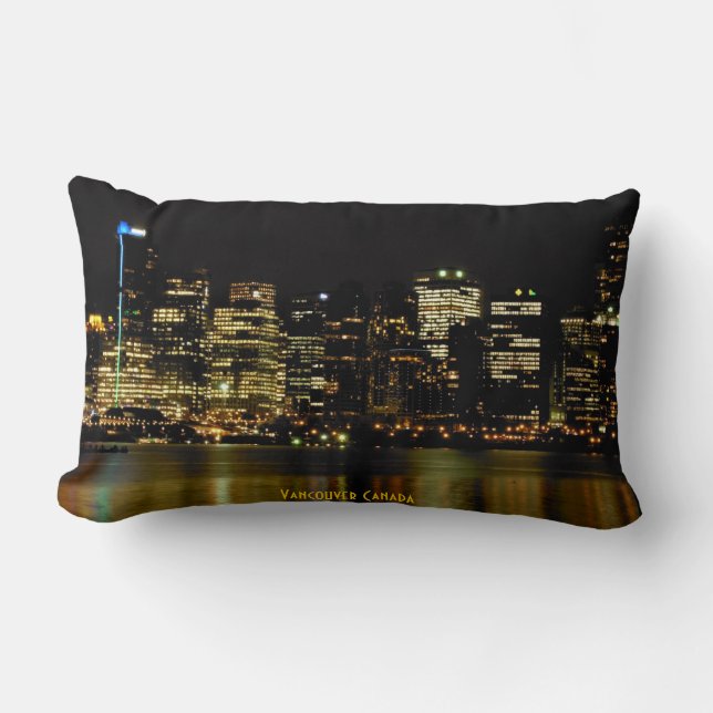 Vancouver Souvenir Coussin Vancouver Skyline Cadea (Recto)