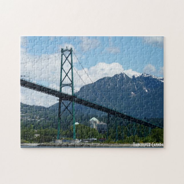 Vancouver Souvenir Puzzle Custom Vancouver Cadeaux (Horizontal)