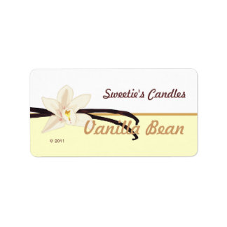 Vanilla Bean Étiquettes