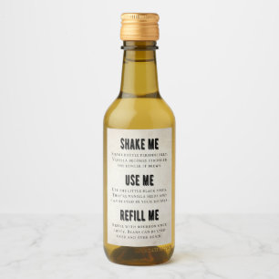Vanilla Extract Étiquette - bourbon VE-002_05b
