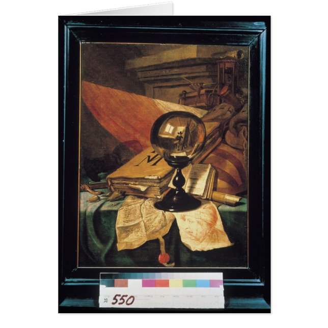 Vanitas avec de la boule de cristal (Devant)