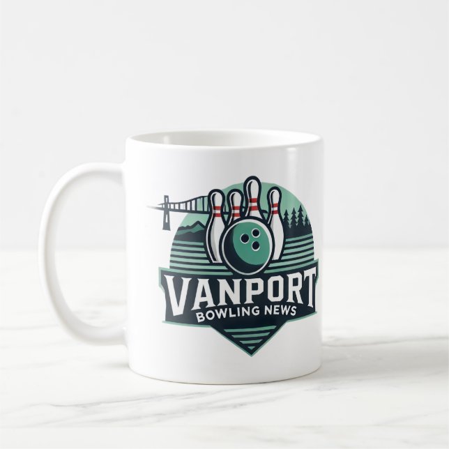 VanPort Bowling Nouvelles Café Mug NW Design (Gauche)
