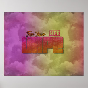 Vape Pour Votre Vie Affiches Semi-Gloss Abstraites