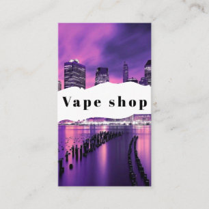 Vape Shop Fumer Carte de visite de cigarettes