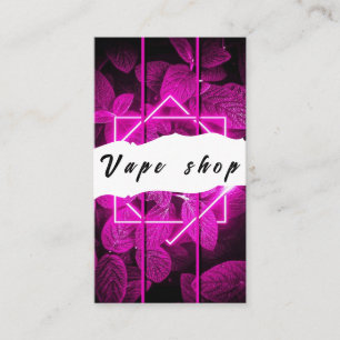 Vape Shop Fumer Carte de visite de cigarettes