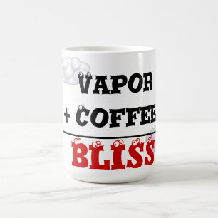 Vapeur + Café = tasse de bonheur