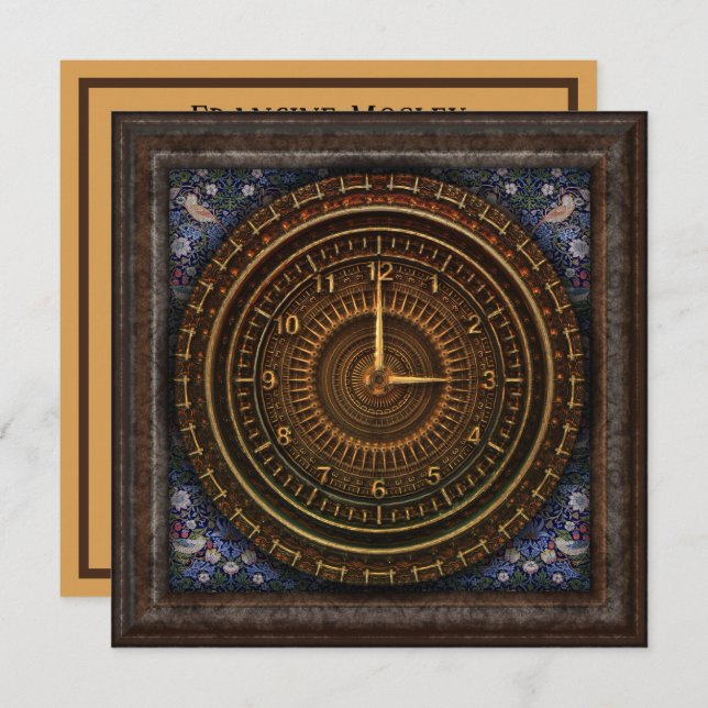 Vaporisateur Vintage Vieux-Mode Cuivre (Devant / Derrière)