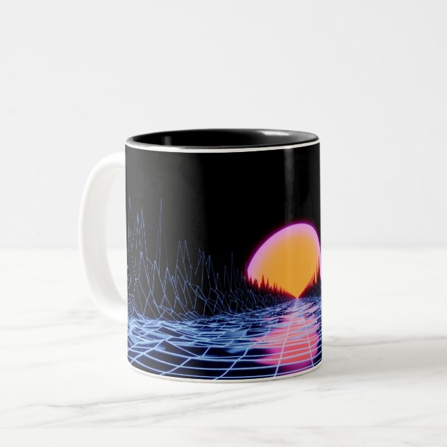 Vapourwave Mug (Devant gauche)