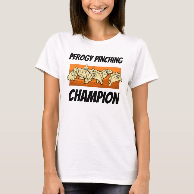 Varenyky Perogy Pinching Champion PLUS Sweat Shirt (Devant)