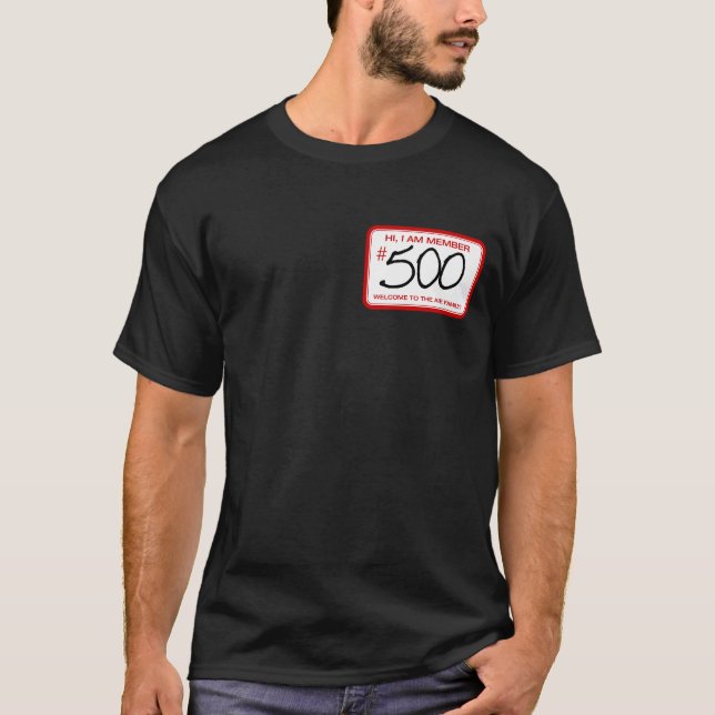 Variante 2 de T-shirt du membre 500 d'AIE (Devant)