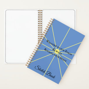 Variation Porch Spirit Bleu Carnet d'esquisse
