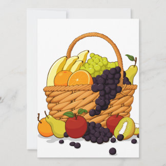 Variété de fruits frais en panier