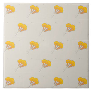 Variété striée de fleurs design céramique carreaux
