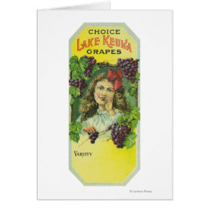 Variety Choice Lake Keuka Graphe Étiquette