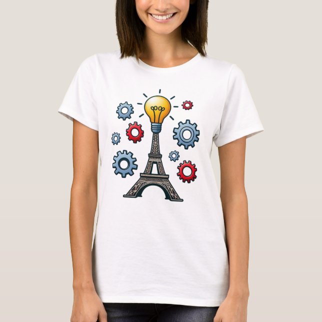 Various Places : Caffee à Paris. t-shirt #8 (Devant)