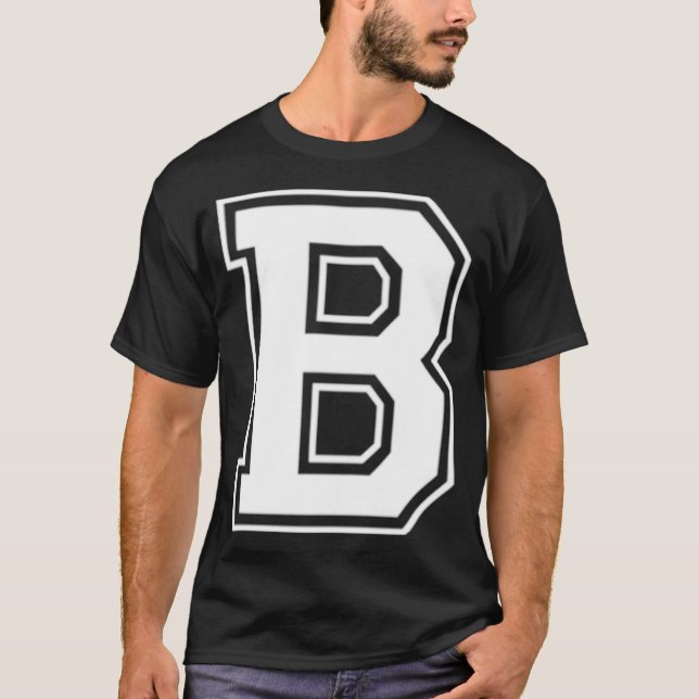 Varsity Sweater with B logo Pullover  (Devant)