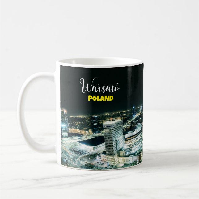 Varsovie Pologne Souvenir Café Mug Cup (Gauche)