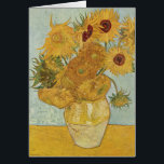 Vase avec 12 tournesols - Vincent Van Gogh (1888)<br><div class="desc">Ce design utilise le tableau de Vincent Van Gogh de 1888 "Vase avec 12 tournesols".</div>