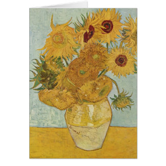 Vase avec 12 tournesols - Vincent Van Gogh (1888)