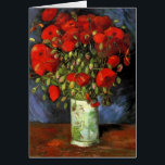 Vase avec des pavots rouges par Van Gogh<br><div class="desc">Le Vase de Van Gogh avec des pavots rouges</div>