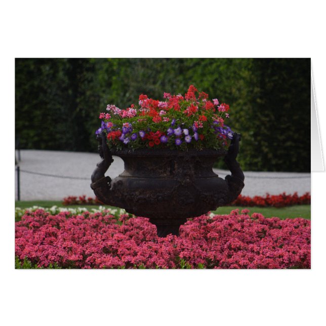 vase avec fleurs (Devant horizontal)