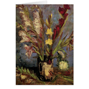 Vase avec Glaïeuls par Vincent van Gogh