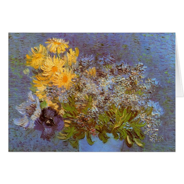 Vase avec Lilacs et marguerites par Vincent van Go (Devant horizontal)