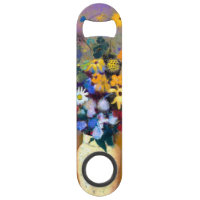 Vase blanc avec fleurs Odilon Redon