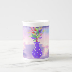 vase de fleurs sur Tasses & Mugs
