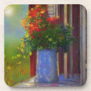 Vase de rêve de fleurs Dessous de verre en plastiq