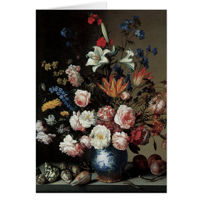 Vase des fleurs par une fenêtre, Balthasar van der (Devant)