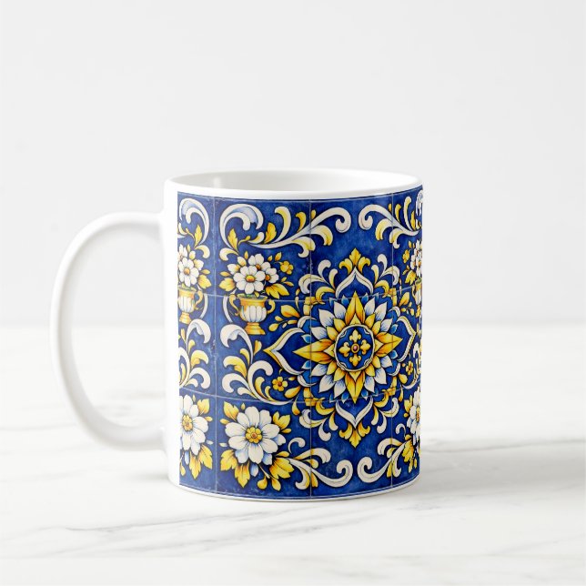 Vase en cobalt Mug Azulejo (Gauche)