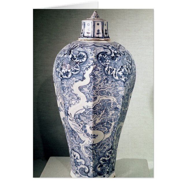 Vase octogonale 'Mei- P' avec blanc (Devant)