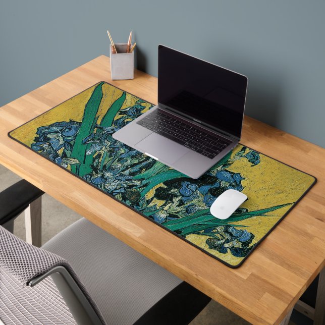 Vase Still Life avec Irises par Vincent van Gogh (Bureau 2)