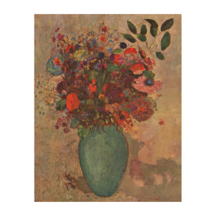 Vase turque par Odilon Redon, Fleurs Vintages Art