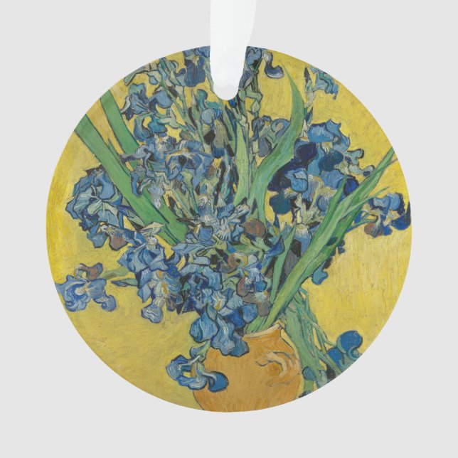 Vase Van Gogh avec Iris Classic Impressionnisme (devant)