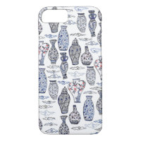 Vases asiatiques iPhone 7 coque