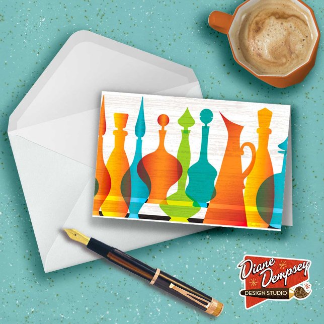 Vases De Sling Modernes Du Milieu Du Siècle Cartes (Créateur téléchargé)
