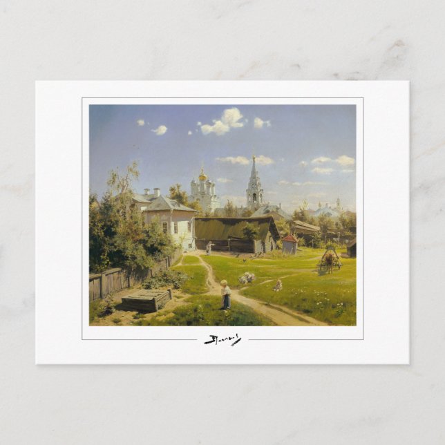 Vasily Polenov #4 - Carte postale Art (Devant)