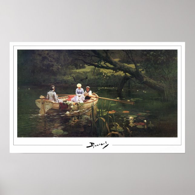 Vasily Polenov Affiche d'art Zedign #146 (Devant)