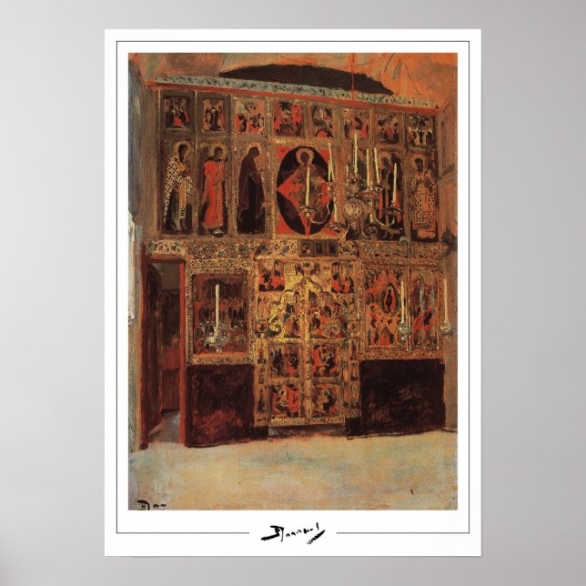 Vasily Polenov Affiche d'art Zedign #169 (Devant)