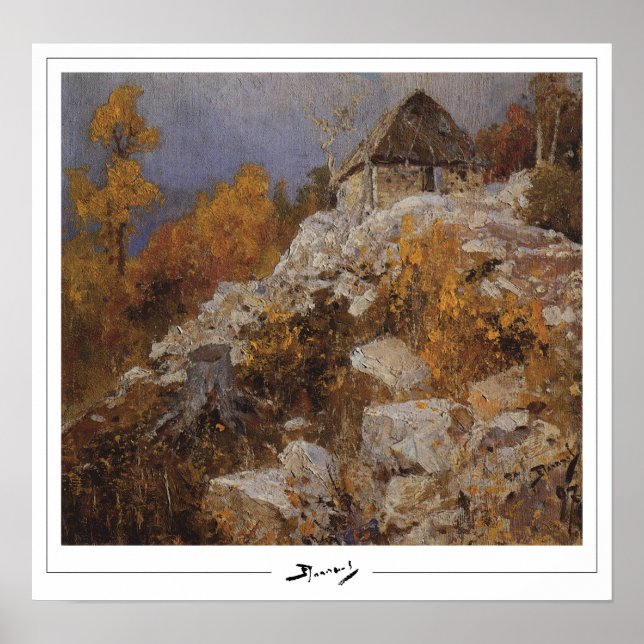 Vasily Polenov Affiche d'art Zedign #19 (Devant)
