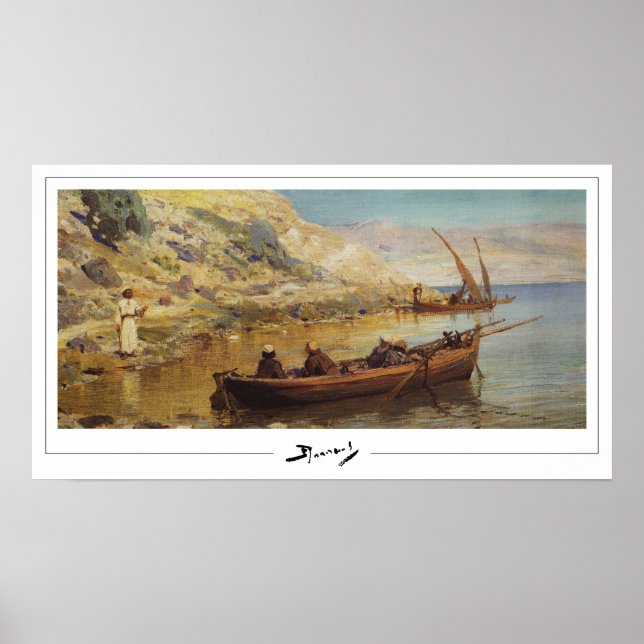 Vasily Polenov Zedign Affiche d'art #157 (Devant)