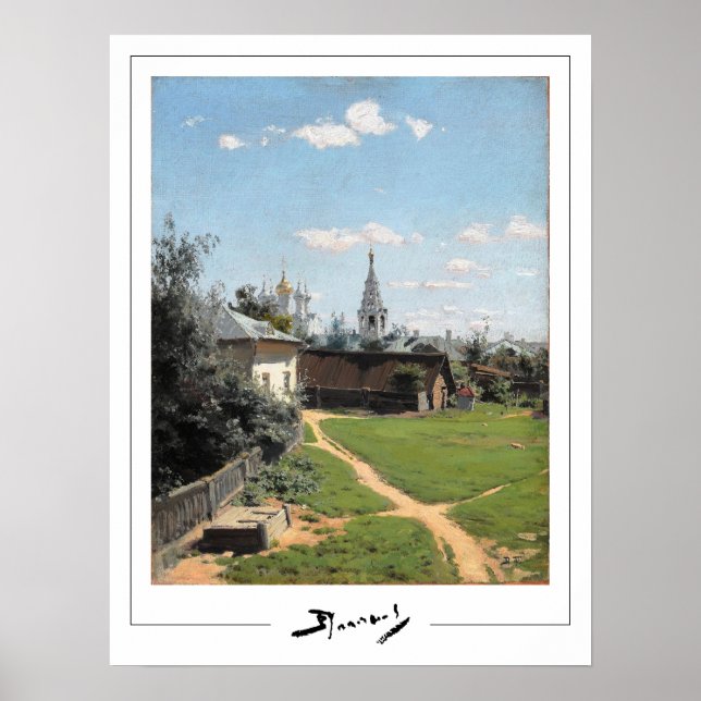 Vasily Polenov Zedign Art Poster #12 (Devant)