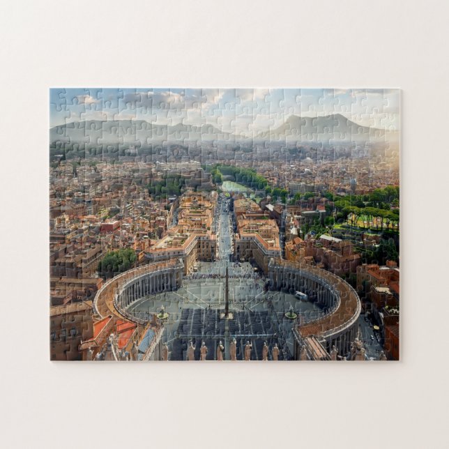Vatican Plaza San Pietro Italie Puzzle (Horizontal)