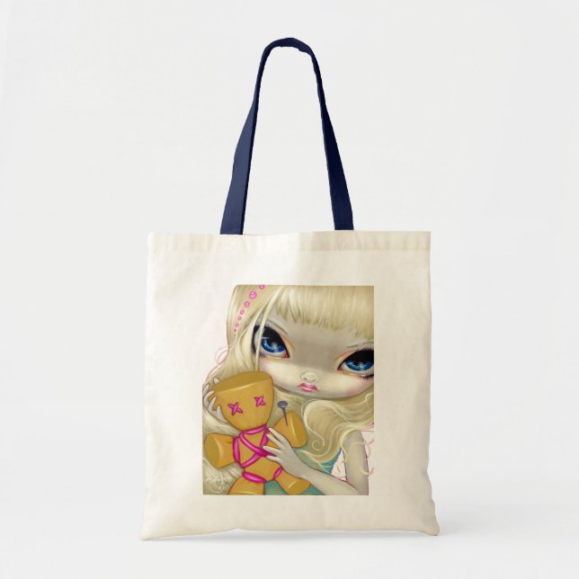 Vaudou dans le sac féerique gothique rose (Devant)