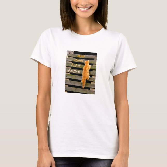 Vaut la peine (lumière) T-shirt (Devant)